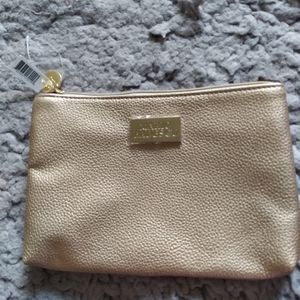 🎉 NEW 👛 Mario Badescu Gold Cosmetic Bag